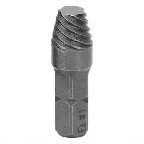 Heavy Duty 22 Piece Screw Extractor Set For Grabbing Stripped Bolts And Damaged Screws With Deep Thread Alloy Bits Plus Strong Magnet Connector For Tough DIY Home Repair Jobs In Your Garage, alloy bit close-up