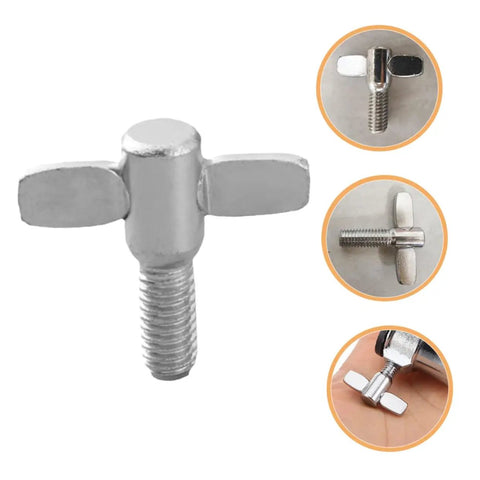 10 Piece Drum Kit Top Screw Fastener Set Durable Aluminum Drum Bolts For Secure Cymbal Attachment And Easy Install For Drummers And Percussionists