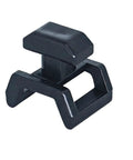 20 Pcs Series Cable Clips For European T Slot Aluminum Profiles And 3030 4040 Extrusions, Cord Organizer, black finish close-up view.