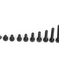 Heavy Duty 12.9 Grade M2.5 Hex Socket Screw Bolt Kit With Rust Proof Coating, assorted screw lengths