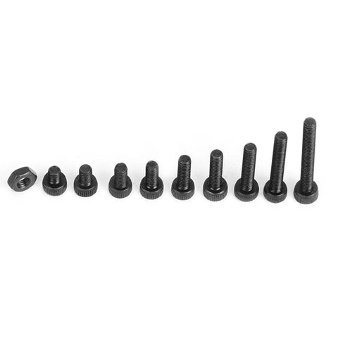Heavy Duty 12.9 Grade M2.5 Hex Socket Screw Bolt Kit With Rust Proof Coating, assorted screw lengths