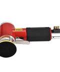 Three Inch Pneumatic Angle Grinder And Eccentric Air Polisher for smooth sanding, featuring a compact design and textured grip.