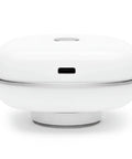 Ziruma Non Toxic Electric Vacuum Pump Auto Seal Rechargeable Sealer Only For Food Storage Keep Cheese Meat Veggies Fresh 5x Longer Waste Less Oxygen Removal System Compact Kitchen Aid, white with USB-C port.