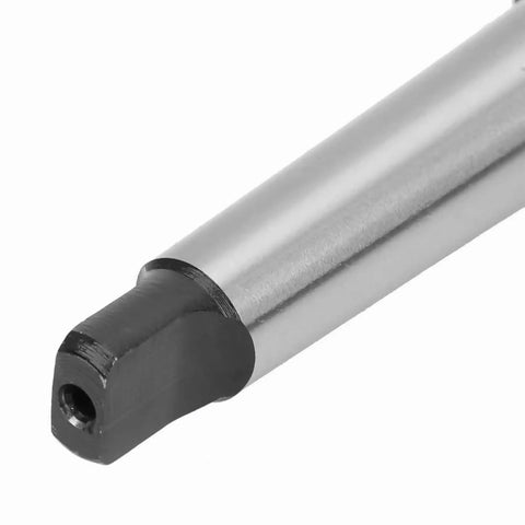 MT2 To MT2 Morse Taper Extension Sleeve 30mm Diameter 175mm Length, close-up of precision alloy steel construction.