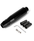 Beefy 5.7 Inch Automatic Shift Knob With Push Button For Most Auto Trans Vehicles, Aluminum Alloy Gear Shifter Lever Handle With Adapters