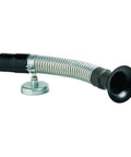 Bell Shape Connection Nozzle For Miniflex Welding Fume Extractor, flexible steel hose with black nozzle and base