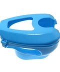 No Fuss Pigeon Holder Bird Fixed Frame Rack For Injection Feeding Syringe, durable blue plastic, screw-free easy install