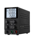 Adjustable DC Power Supply With USB And LCD Display, Regulated Variable Voltage 0 To 30V, 0 To 10A, front view