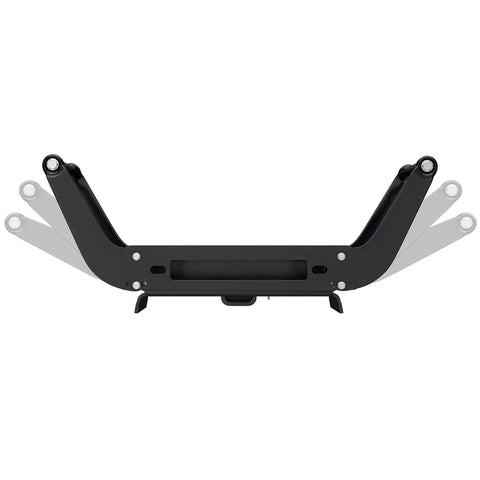 Mounting bracket for 5500 Lb Twelve Volt Electric Winch For ATV UTV Towing Kit With Synthetic Rope One Quarter Inch By Thirty Feet