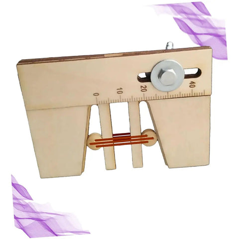 Wooden Mooring Tool For Sailing Model Kits Handy Assist Device For Secure Boat Model Assembly Lightweight Fixed Tool With Scale Display