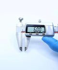 Digital caliper displaying 6.00 mm size for 10 Pieces MR116RS Color Bearing Set 6x11x4 MM ABEC 3 Precision Ball Bearings For Hobby Electric RC Cars And Trucks 2RS Sealed Red Black High Performance Bearings Kit