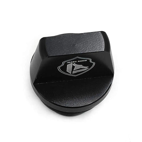 Heavy Duty CNC Aluminum Oil Fill Cap Plug For Kawasaki Dirt Bikes Built Tough For KD80 KX Series Black Finish Replacement Part