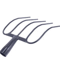 Heavy Duty Handheld Manure Fork Workhorse For Farm Work And Yard Cleanup With Durable Prong Design And Rust Resistant Construction tool