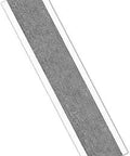High Temperature Stainless Steel Tape 1.5 Inch Wide By 9.25 Inch Long Non Magnetic With Rugged Acrylic Adhesive Heavy Duty Safety Tape