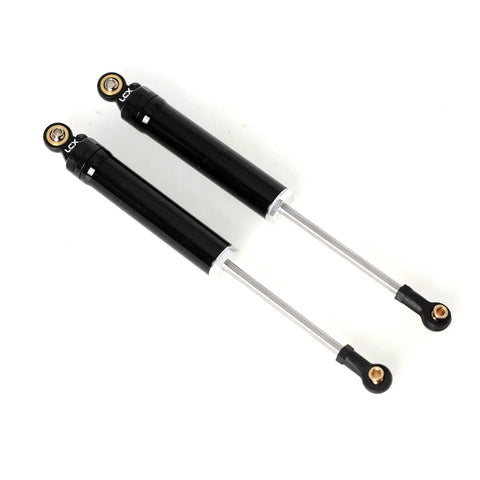 Aluminum Shock Absorber Set For Axial AXP8 Gilamon 2.2 RC Car 145mm Front And Rear Dampers CNC Machined Black Anodized 2-Pack
