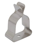 Ultimate 5 Piece Window Well Cover Hardware Kit Featuring Heavy Duty Spring Clamps And Zinc Plated Cold Rolled Steel For Super Secure Corrugated Metal And Plastic Well Covers With Wrench Included spring clamp