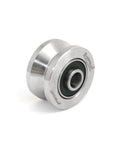 Heavy Duty V Groove Roller Bearing Pulley For Small Cranes And Fishing Systems, Stainless Steel 304 Wire Rope Guide Wheel