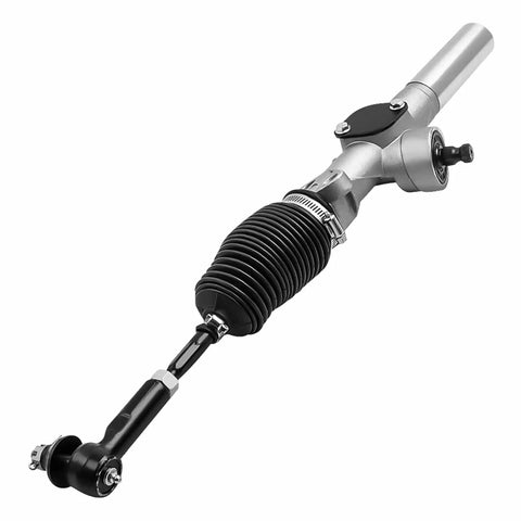 EZGO TXT MPT Golf Cart Steering Gear Box Assembly With Ball Joint And Latch For 2001 Up Electric And Gas Models Plug And Play Replacement 70964-G01 70602-G01 close-up view