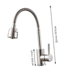 Shower Head 360 Degree Faucet Water Dispenser hot and Cold faucets Single-Tube tap for Kitchen Sink with flexible design.