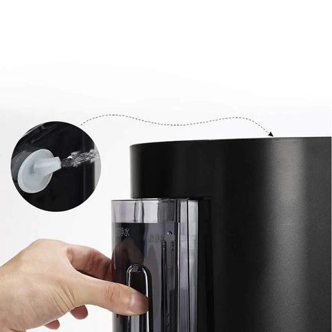 Close-up of water filling feature on Full Automatic Electric Noodle Maker With Smart Water Filling And Multi Function Pasta Press.