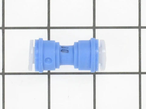 Water Line Quick Connector For Refrigerator OEM Part WR02X11330 5/16 Inch To 5/16 Inch Plastic Connector For GE Refrigerators