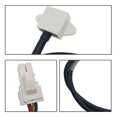 Washing Machine Vibration Balance Sensor Replacement CY120 3D Switch Front Load Washers Easy Install Direct Fit OEM Replacement Part Compatible with WM3555HWA WM1455HWA WV10 WV9 WV7 WV6 WV5 Series, white plastic with wired connector