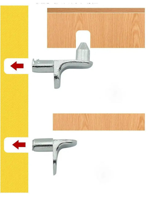 Heavy Duty Zinc Plated Shelf Brackets For Wall Mount Storage Built To Last Workhorse Bracket installation view