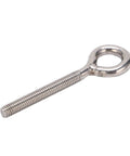Heavy Duty Stainless Steel Lifting Eye Bolts 304 Grade M6x73 10 Pack Lift Eye Hooks For Machinery Outdoor And Damp Environments Smooth Finish Durable Eye Nut Screws For Safe Hoisting, single bolt