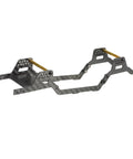 RC Car Chassis Frame For TRX4M 1 By 18 Scale With Dope Carbon Fiber LCG Low Center Of Gravity Upgrade Kit Frame Girder Rails