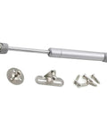 Two Pack 100N Gas Spring Cabinet Lift Hinge With Soft Open And Gentle Close, Rugged Stainless Steel Door Buffer Support For Kitchen Cabinets