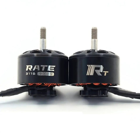 900KV Brushless Drone Motor For 6S Power Perfect For 9 To 10 Inch Long Range FPV Drones Set Of 4 Motors with dual view