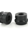 Five Eighths Inch Round Bead Roll Dies Set For Bead Rollers With Twenty Two Millimeter Shafts in black oxide coating