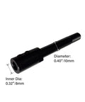 Attachment for Leather Polisher Sander 350W Edge Burnishing Tool 0 To 8000 RPM 110V Leather Finishing Machine with measurements.