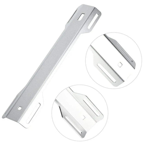 Backplate Tank Adapter For Scuba Gear, Universal Aluminum Alloy Connector with durable 6061 silver finish, multiple views