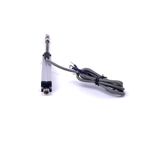 Spring Self Return Linear Position Sensor Displacement Transducer 10 mm To 25 mm Accuracy Five Ten Thousandths High Precision Sensor With Plug And Play Design Clear Signal Oxidation Resistant For Precision Machinery