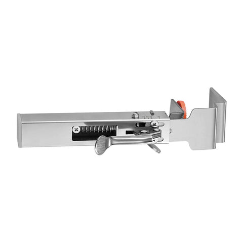 Adjustable Drawer Fixing Clamps Set Front Mount Stainless Steel Hold Down Clips For Cabinets And Desks Easy Install Side View