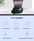 Massive 4.5 Liter Automatic Pond Fish Feeder Built Like A Tank With Smart Timer Control Hella Durable Ultra Weatherproof design features.