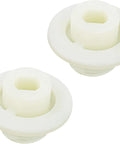 Oil Pump Worm Gear Replacement 2 Pack For Ryobi 40V Cordless Chainsaw Models RY40503 RY40505 RY40505VNM RY40580, white plastic parts