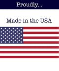 USA flag with text 'Proudly Made in the USA' above