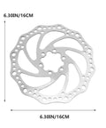 Heavy Duty Front And Rear Mechanical Disc Brake Pad Upgrade For Mountain Bikes Featuring Forged Aluminum Frames And Chunky Sintered Pads For Killer Stopping Power Easy Tweaks And Dependable Trail Performance All Around 6.30 inch disc brake rotor