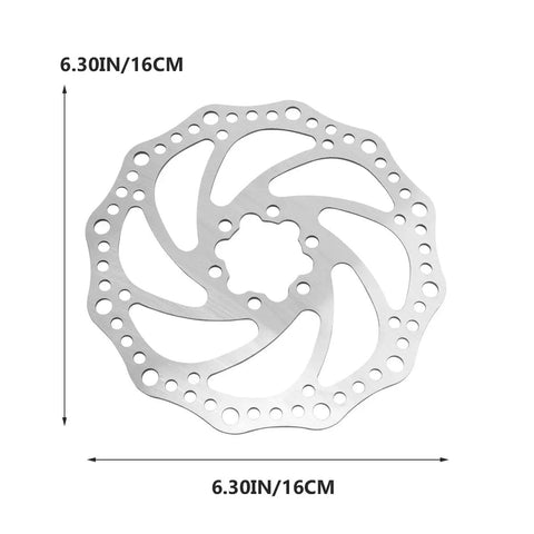 Heavy Duty Front And Rear Mechanical Disc Brake Pad Upgrade For Mountain Bikes Featuring Forged Aluminum Frames And Chunky Sintered Pads For Killer Stopping Power Easy Tweaks And Dependable Trail Performance All Around 6.30 inch disc brake rotor