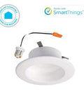 Plug And Play Zigbee Wireless Smart Integrated LED Recessed Downlight Fixture With Tunable Color Temperature 2700K To 4000K White