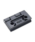 Heavy Duty Metal Foldable Butt Hinges 4 Pack, Smooth Ball Bearing Cabinet Door Hardware, Solid Zinc Alloy 1.57 Inch Square, close-up view of hinge.