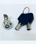 Tubular Cam Lock For Home Security Drawer Cabinet Mailbox Door With 2 Keys MS102 Nickel Plated Cylinder Lock