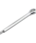 Single stainless steel pin from Beefed Up Heavy Duty Cotter Pins Kit 230 Pieces 304 Stainless Steel Hairpin And Spring Retaining Pins Set
