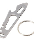 Handy Stainless Steel Pocket Tool With Hex Wrench And Bottle Opener for camping and hiking, compact and durable EDC gear