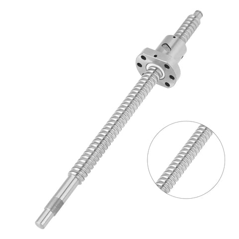 SFU1605 300mm Rolled Ballscrew Ballnut With Anti-Backlash Design offers smooth motion and high precision for CNC machines.