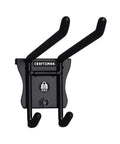 VersaTrack Garage Hooks Standard Double Set For Wall Organization With Hooktite Latching System Keeps Hooks Secure When You Remove Items Two Longer Hooks Above Two Short Hooks Toolless Mounting On VersaTrack Walls