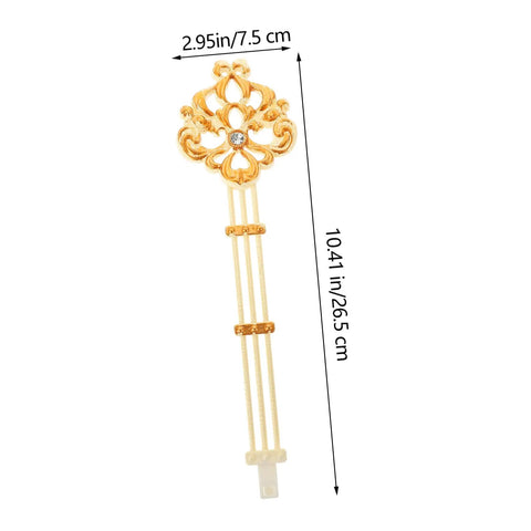 DIY Ready Pendulum Clock Movement Replacement for Wall Clocks with Classic Design and Gold Metal, Easy to Install