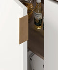 Champagne Bronze Cabinet Pulls 3 Inch Finger Pulls For Cabinets 30 Pack Aluminum Alloy Hardware on white cabinet door.